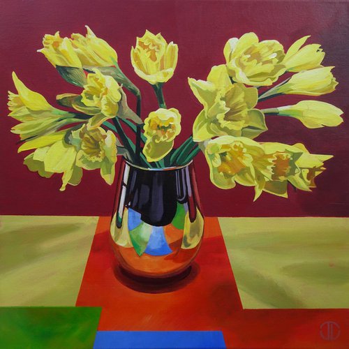 Daffodil Reflections by Joseph Lynch
