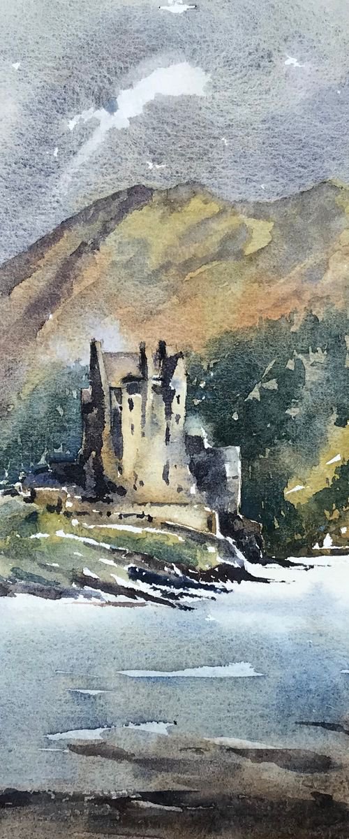 Highland Castle by Vicki Washbourne