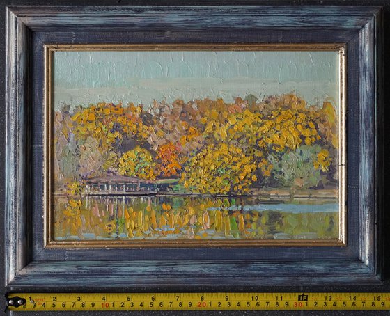 Pond at the Sukhanovo estate