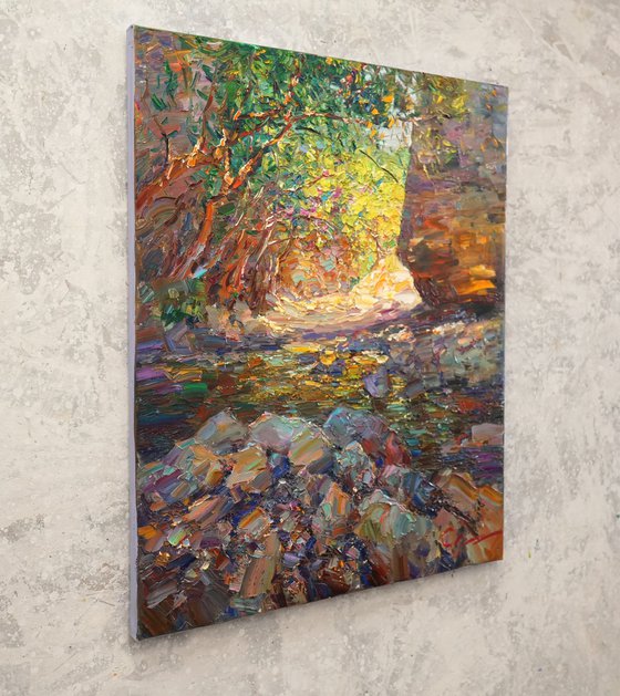 Light Through Avakas Gorge
