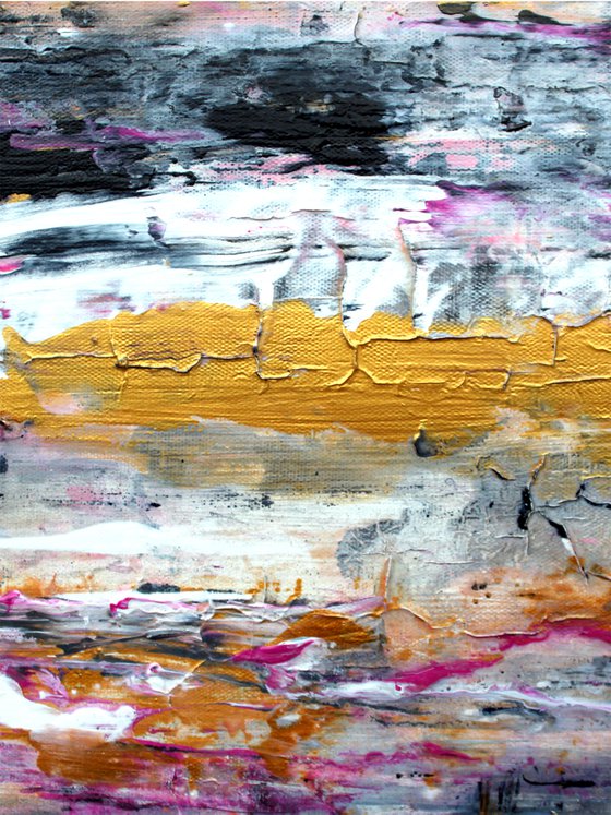 Pink Tidal Flow (Framed)