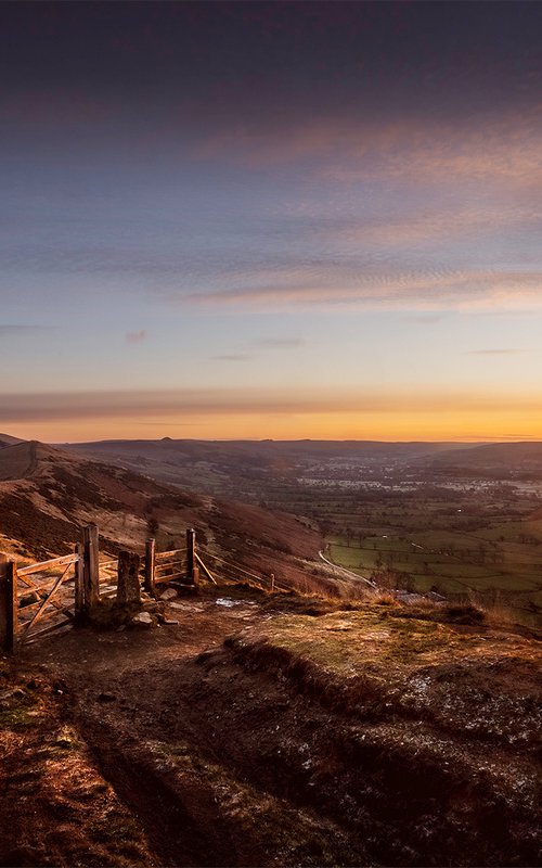 Mam Tor sunrise 2 by DAVID SLADE