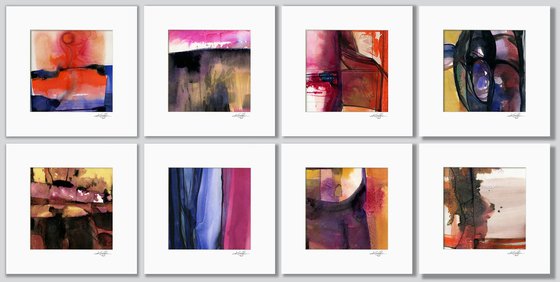 Abstraction Collection 2 - 8 paintings