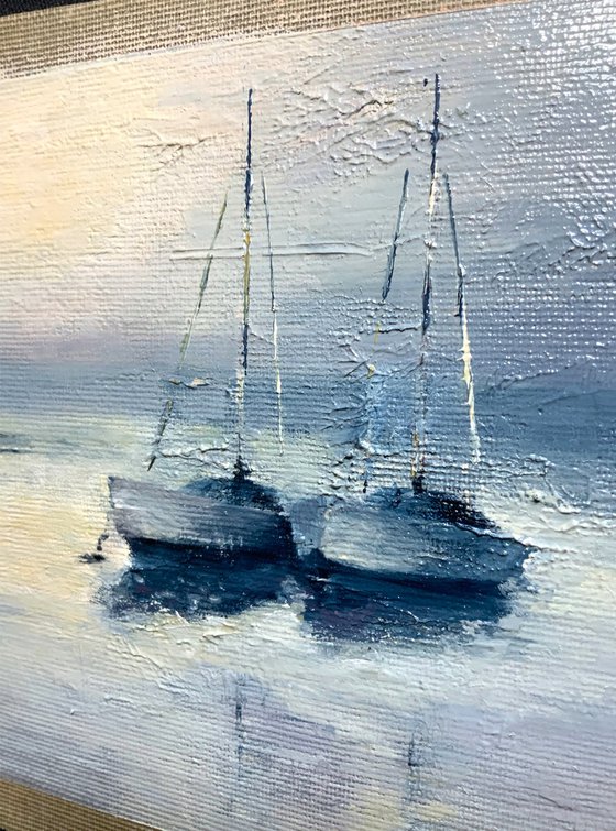 Boats on the shore