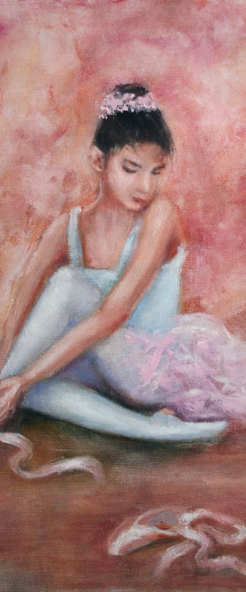 Ballerina III / ORIGINAL PAINTING by Salana Art / Svetlana Samovarova