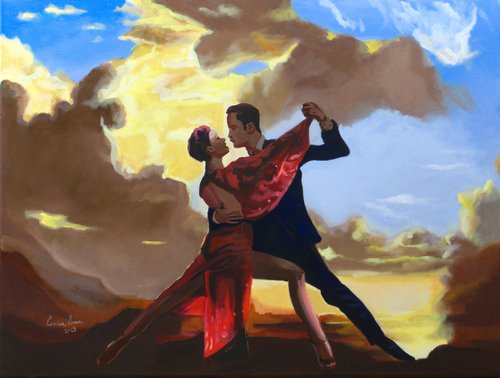 The Dancers by Gordon Bruce