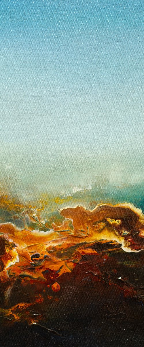 Sacred Realm 83 | Ethereal Abstract by Kris Ancog