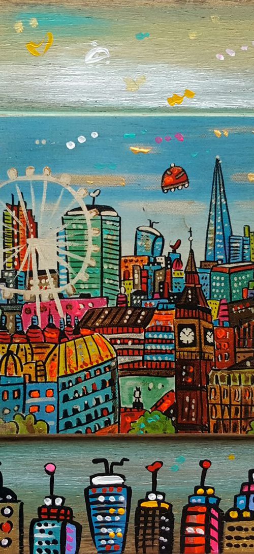 Double Dimension London Series, 3 by Maria Luisa  Azzini