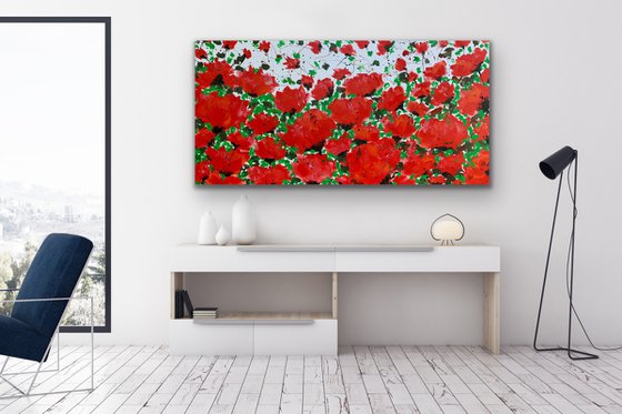 71''x 35''(180 x 90 cm), Garden of Joy 27