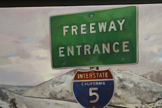 " Freeway entrance "