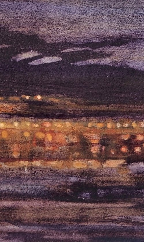 Porto Santo Stefano - Abstract landscape by Isabella Nazzarri