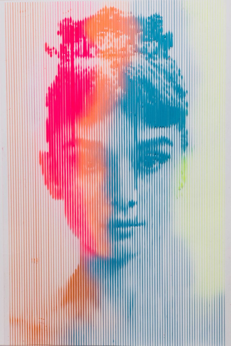 Audrey Hepburn Art Painting by Dane Shue by Dane Shue
