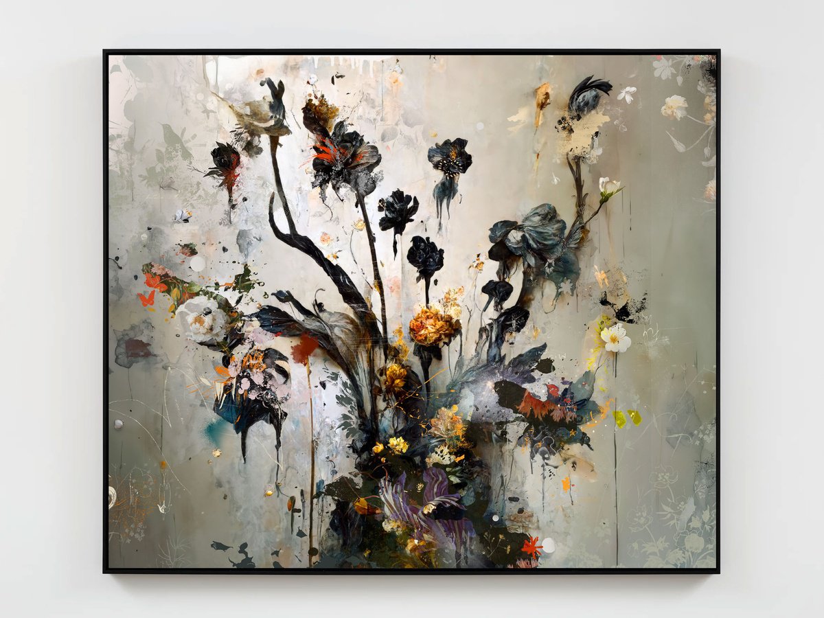 Expressive Painting , Everything Everywhere By Teis Albers, 59 X 47, Artwork For Sale On Artfinder