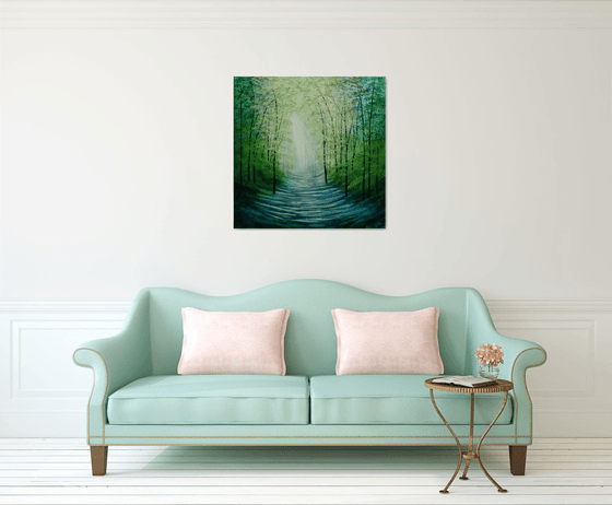 Sunlight Serenade Forest Glade