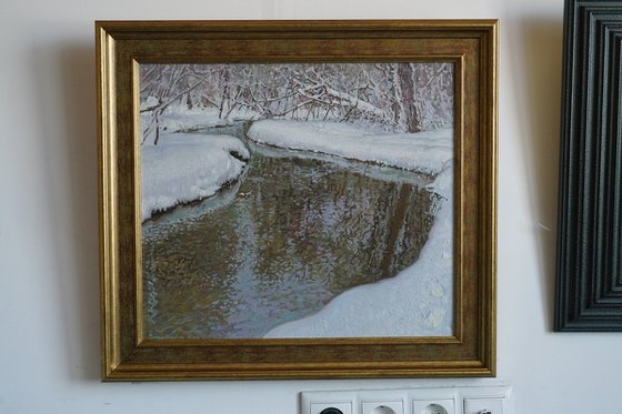 The Churilikha River flows