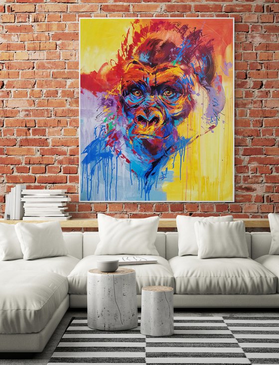 GORILLA | 120 x 100cm