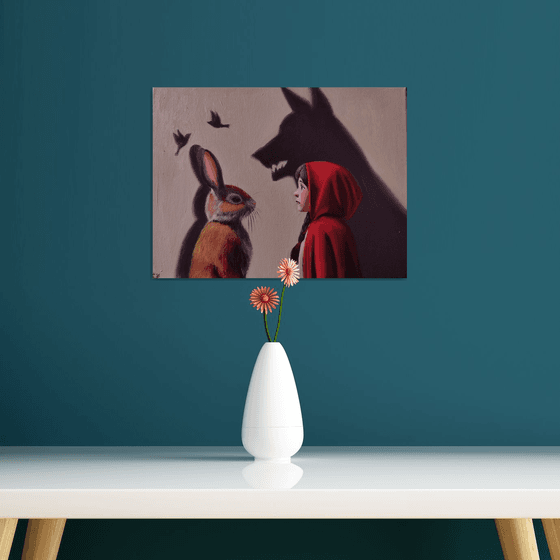 "Little Red Riding Hood's Shadow
