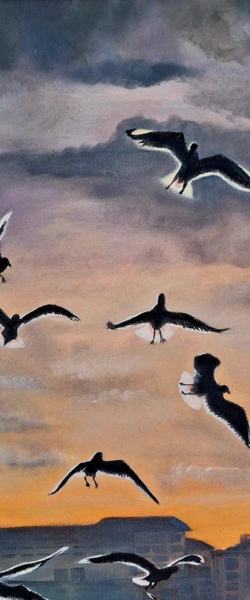 EVENING FLIGHTS by Semire Akyazı