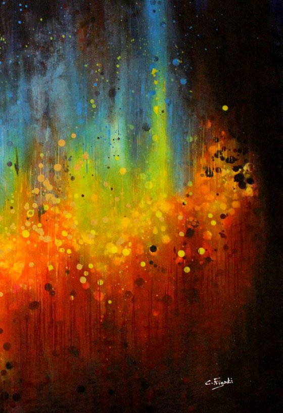 The Unseen #2 - Large original abstract painting