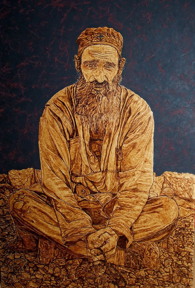 Ascetic by MILIS Pyrography