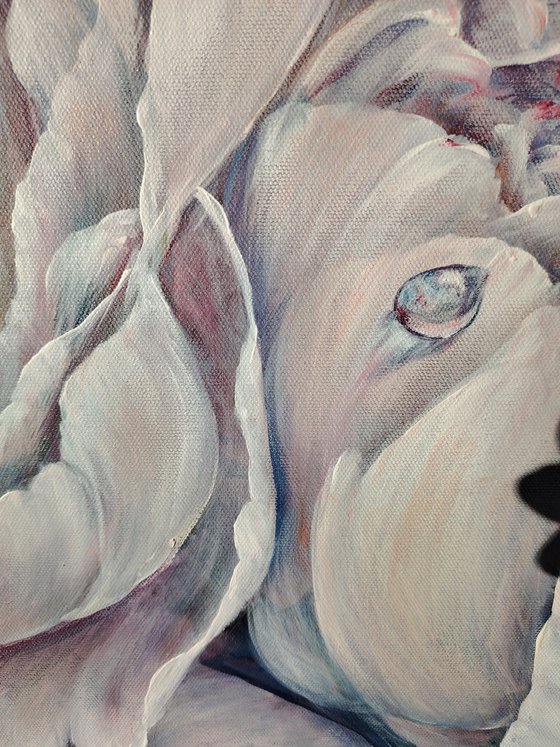 Pre-dawn Peonies. Original.