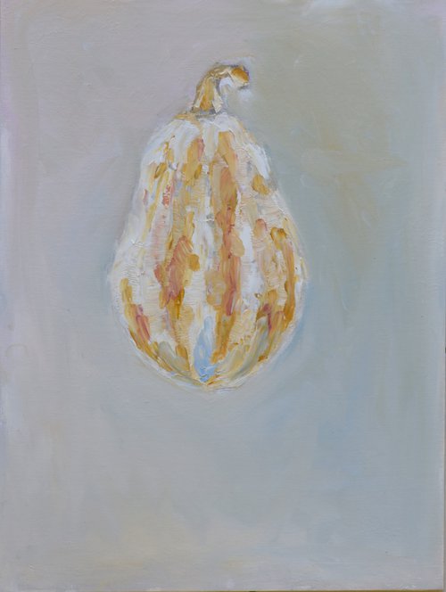 Yellow Gourd by Elena Zapassky