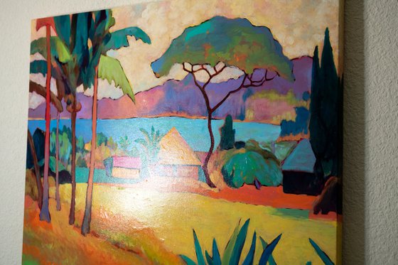 Bay View with Palms