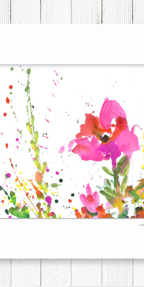 Flowers Make Me Happy 8 by Kathy Morton Stanion