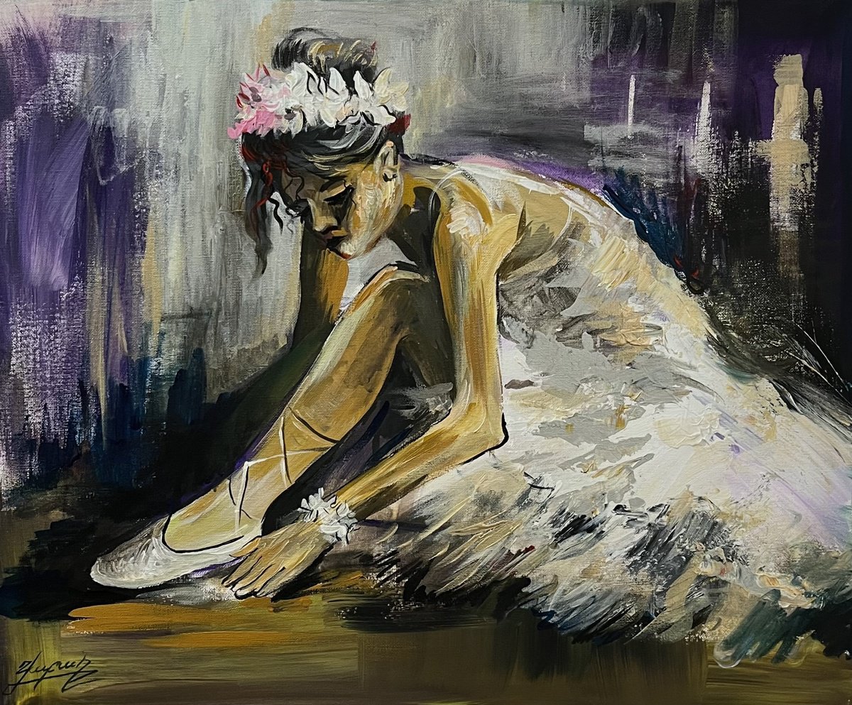 Before The Dance By Vahe Bagumyan, 24 X 20, Artwork For Sale On Artfinder
