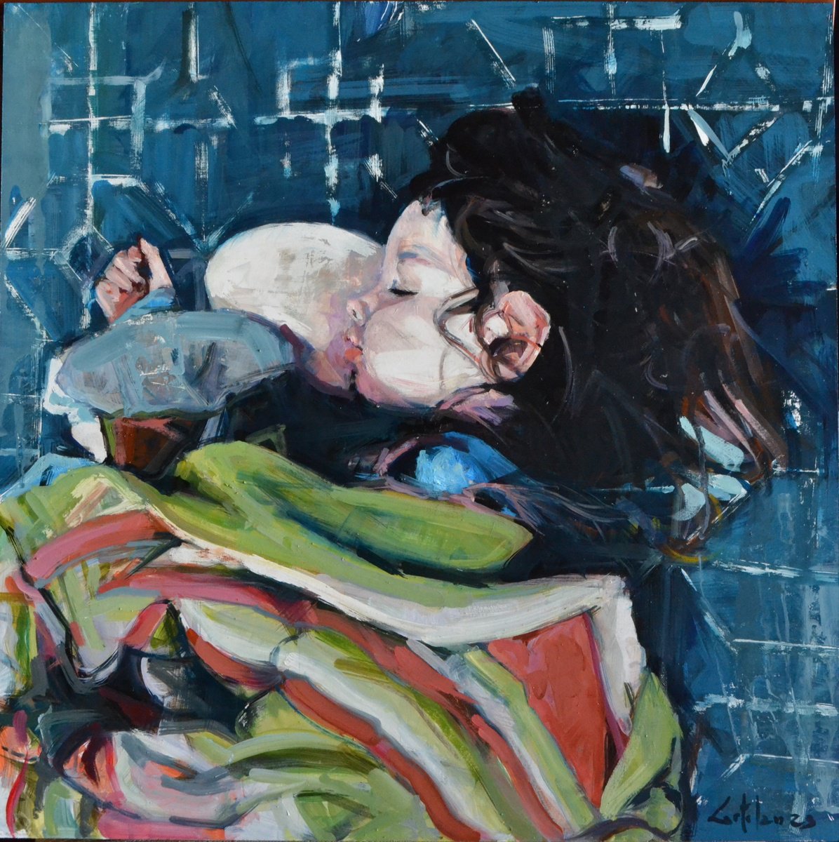 The Dreamer By Marco Ortolan, 17 X 17, Artwork For Sale On Artfinder