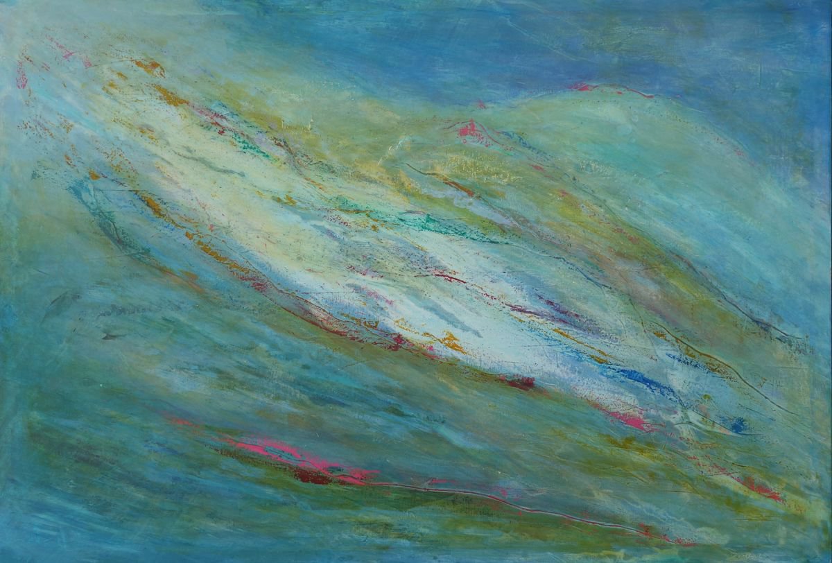 The Flow By Doris Duschelbauer, 51 X 35, Artwork For Sale On Artfinder