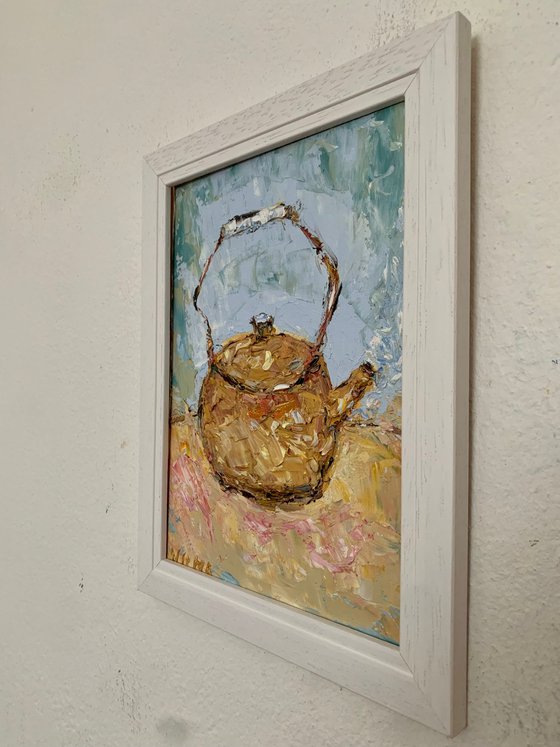 Still life with teapot