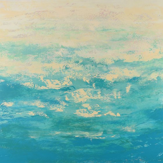 Emerging - Modern Abstract Expressionist Seascape