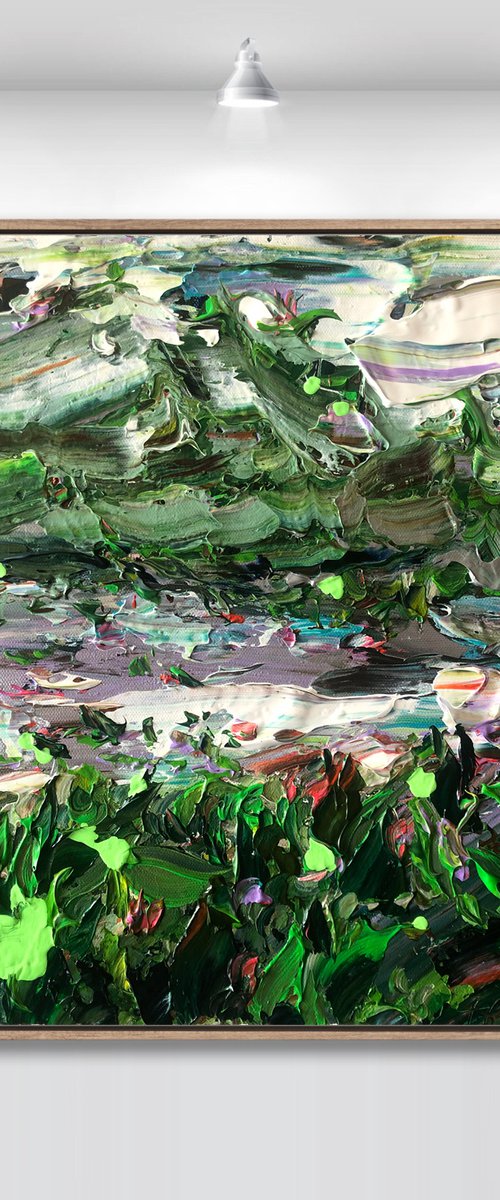 'Country no.35' - 16x16” by Tatiana Georgieva