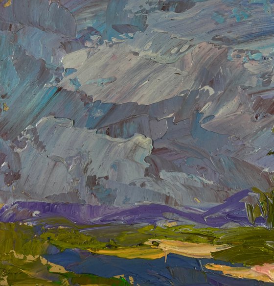 Sunny Day Under a Cloudy Sky