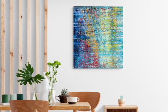 "Windy and Warm" - Original abstract painting Abstract oil painting Canvas art