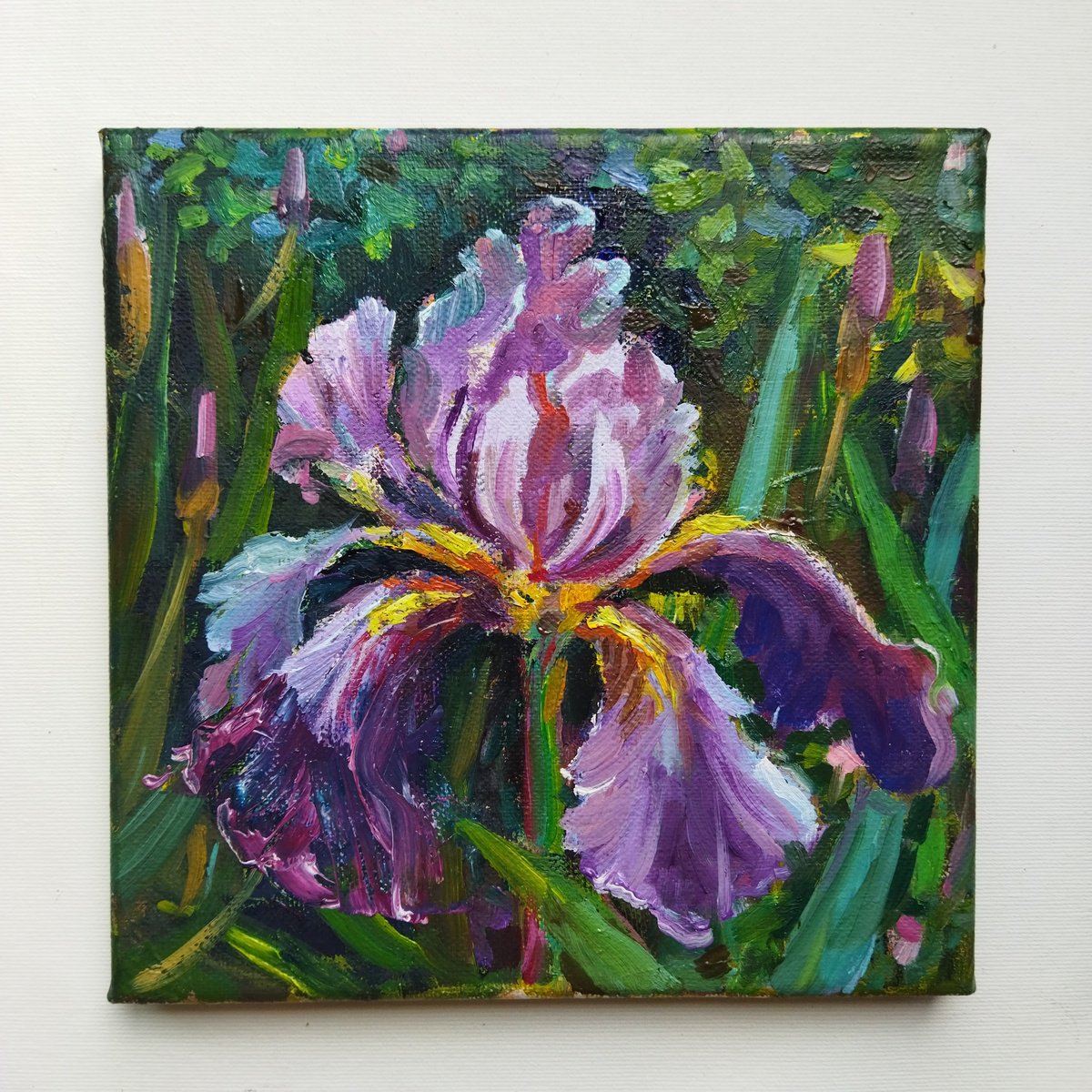 Iris flower by Ann Krasikova
