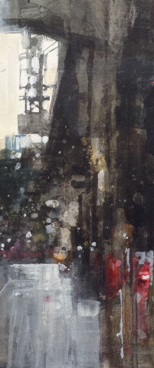 Unter den Bahnhof, Friedrichstrase, Berlin 14 Oct. by Julian Sutherland-Beatson