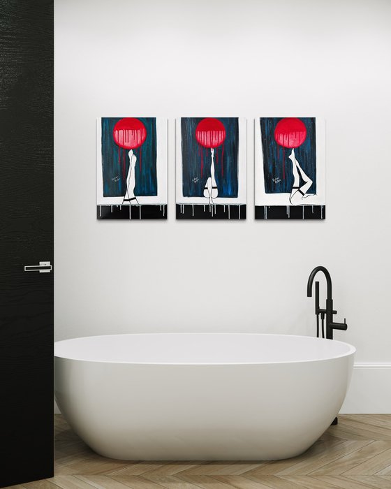Triptych: Under The Full Moon