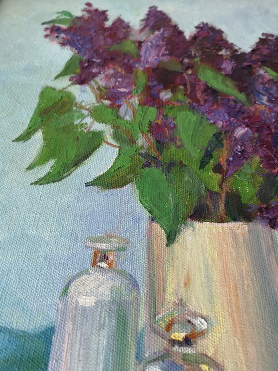 Still life with lilac