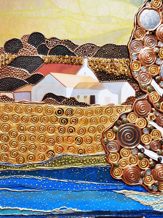 Golden Tuscany. A Klimt dream in Italy