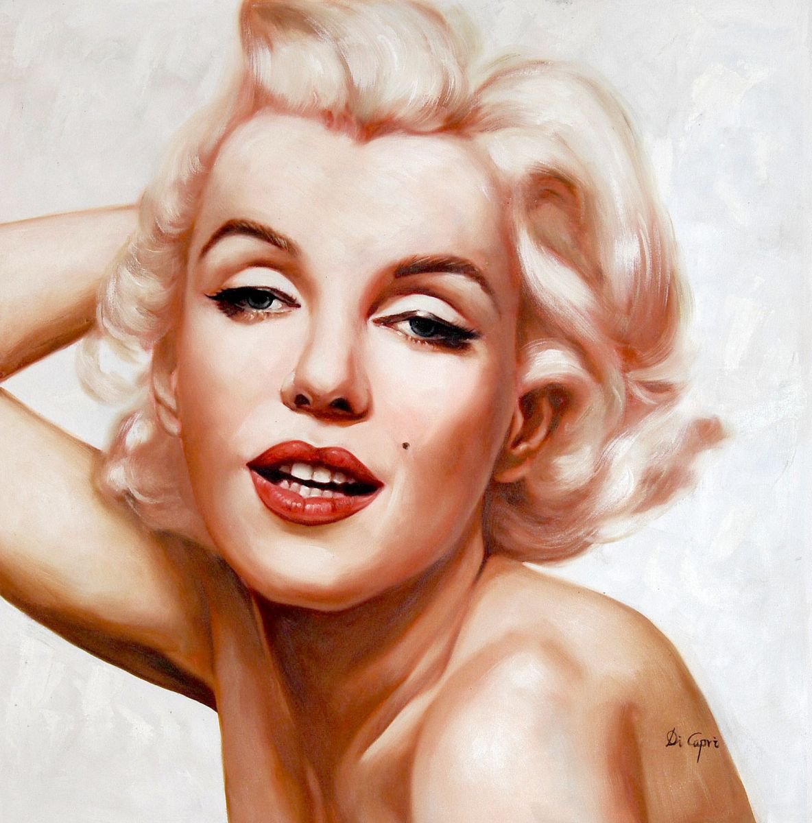 Marilyn Monroe Portrait - The Last Sitting - � By: Bert Stern by Di Capri