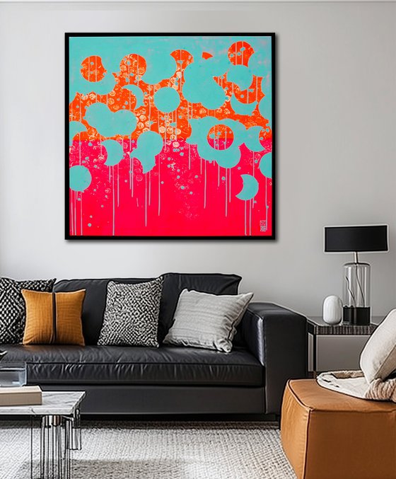 Neon pop colors