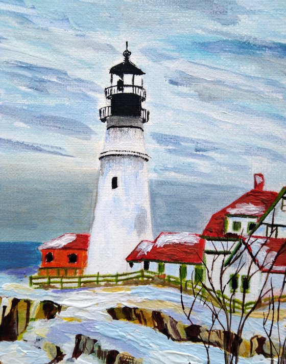 Red Roofs by the Sea