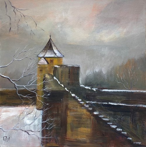 Winter castle by Shelly Du