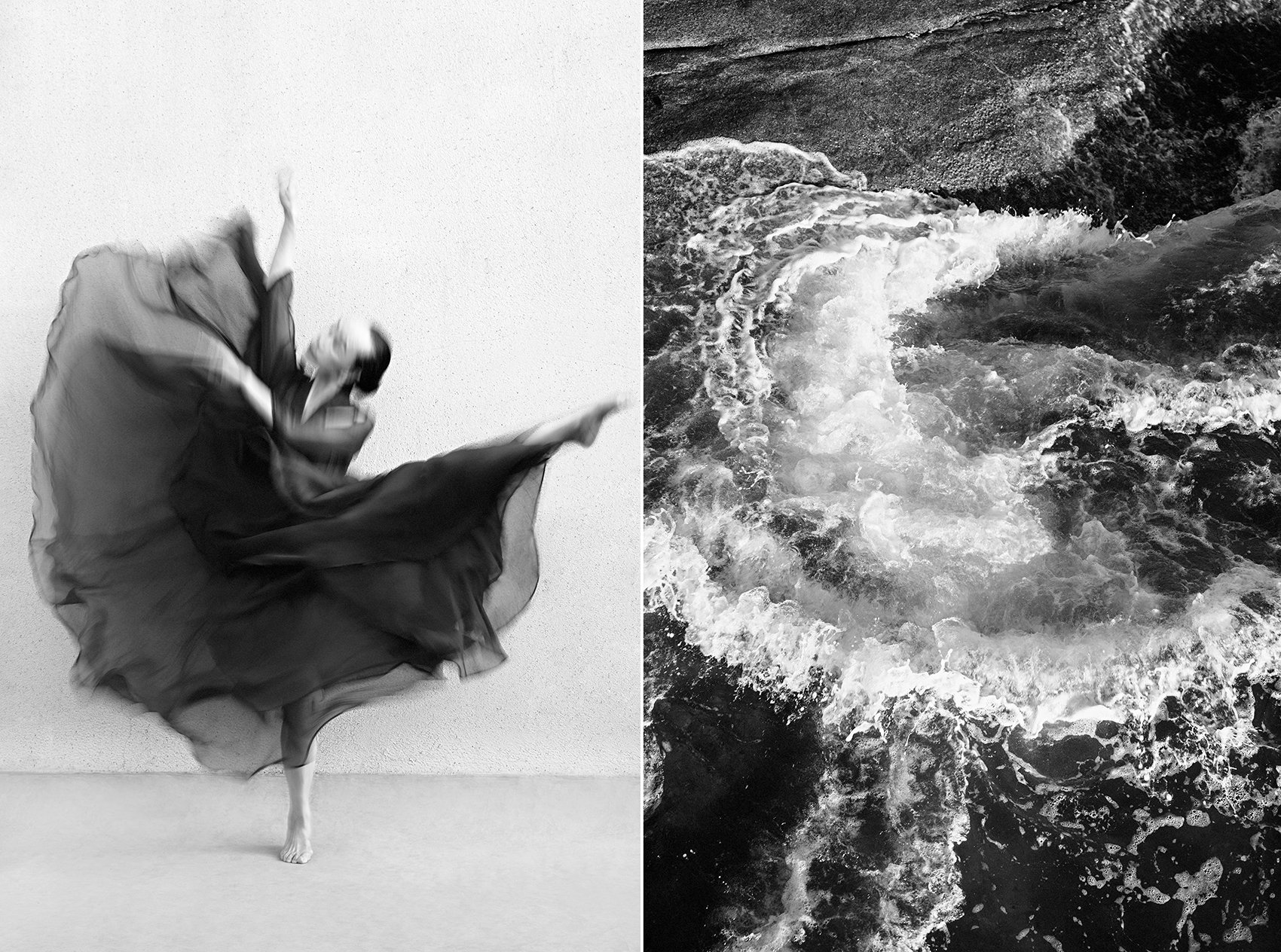 Expressive Landscape Photograph By Xidong Luo, 31 X 24", Tides Within - I, Original Artwork