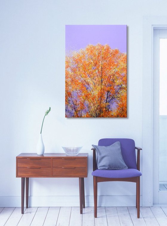 Autumn Splendor Acrylic painting by Marc Todd | Artfinder