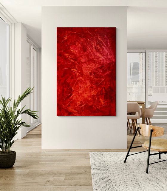 Red abstract 1525 Terra M