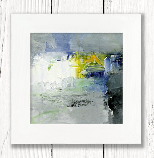 Oil Abstraction 156 - Framed Abstract Painting by Kathy Morton Stanion by Kathy Morton Stanion