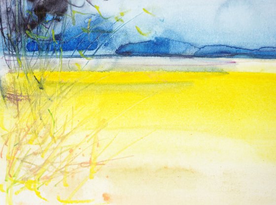 Summer Landscape 21-4 9x12in (22x30cm)